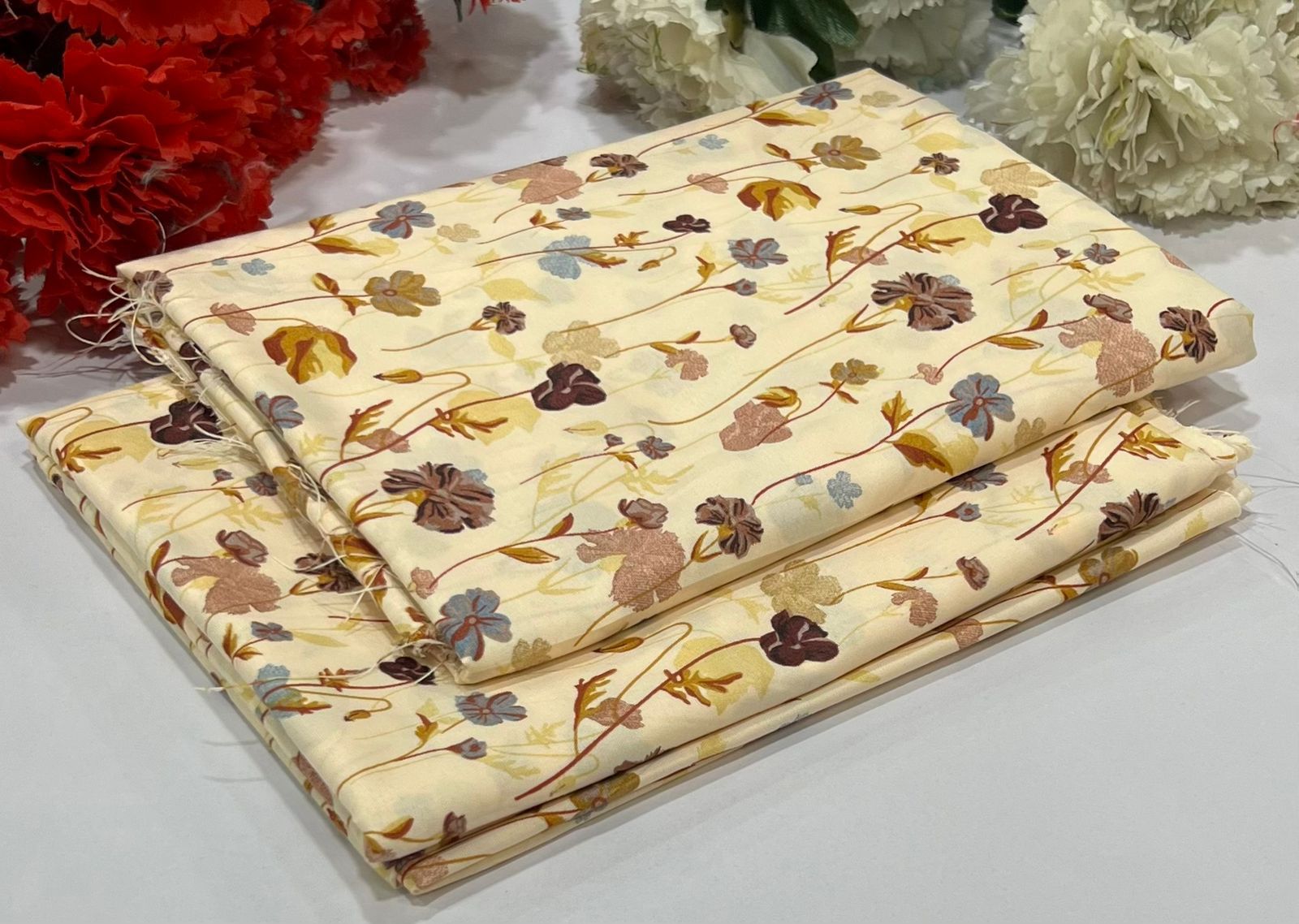 2 Piece All Over Printed cotton Dress