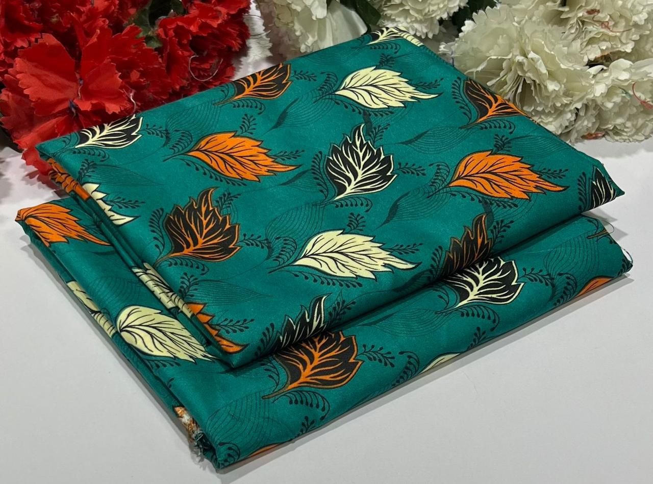 2 Piece All Over Printed cotton Dress