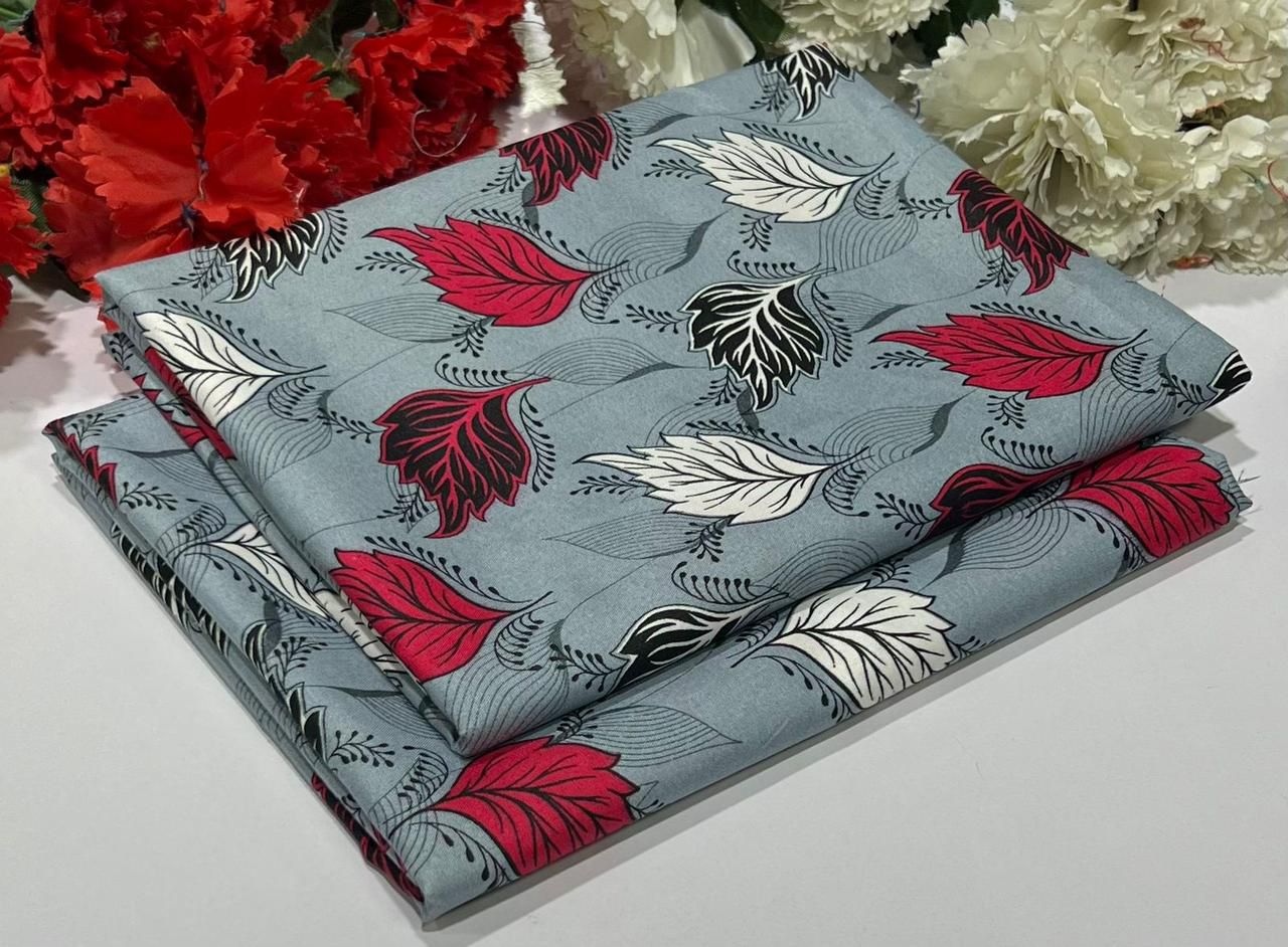 2 Piece All Over Printed cotton Dress