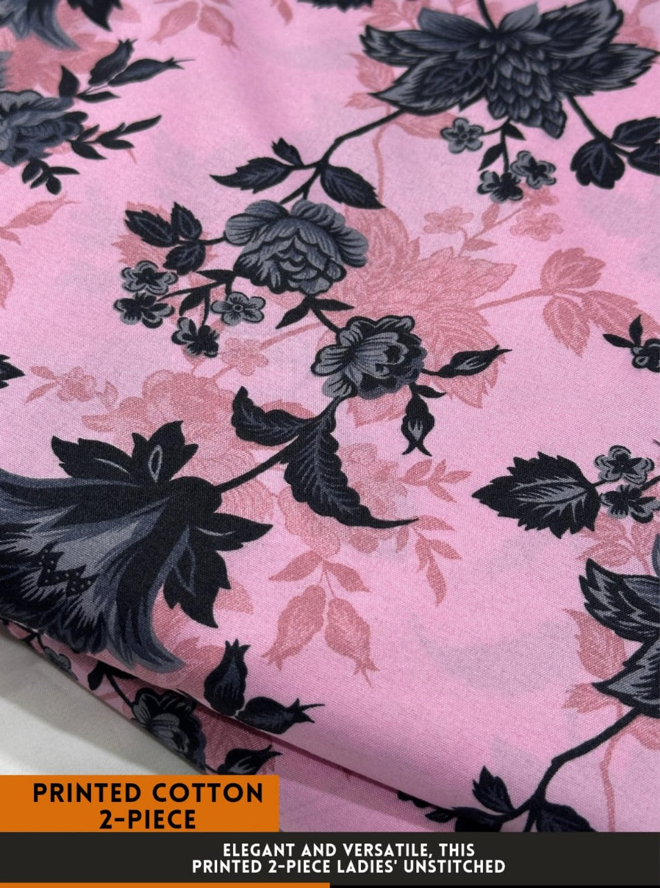 2 Piece All Over Printed cotton Dress