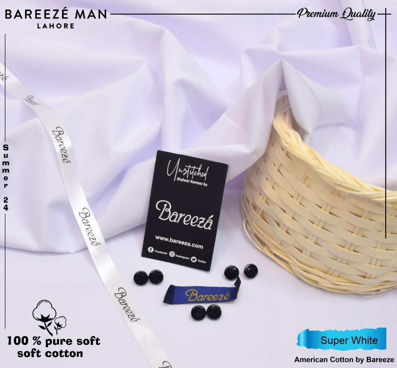 BREEZE 100% PURE EGYPTION COTTON