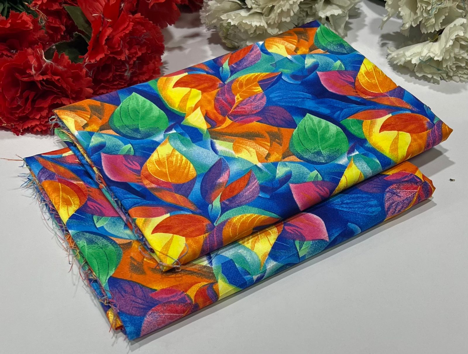 2 Piece All Over Printed cotton Dress