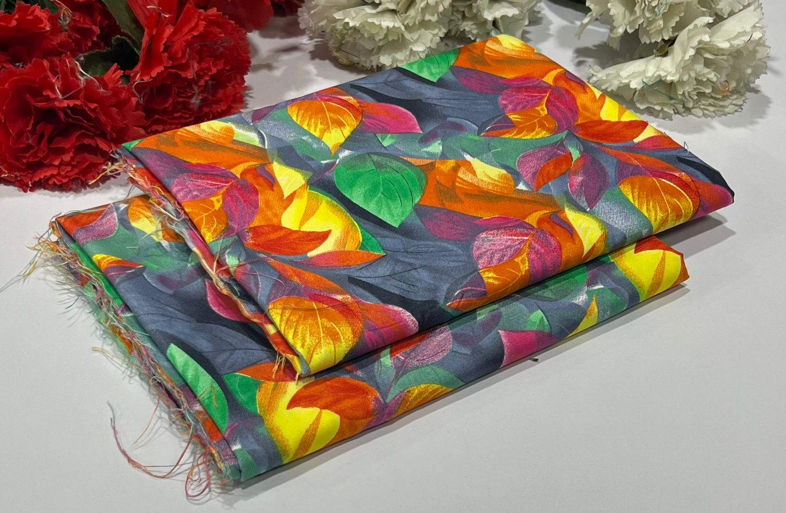 2 Piece All Over Printed cotton Dress