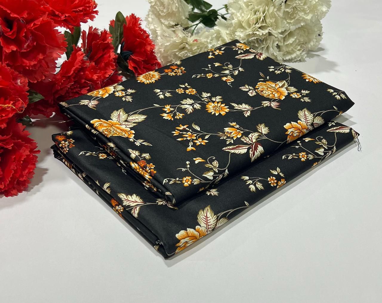 2 Piece All Over Printed cotton Dress