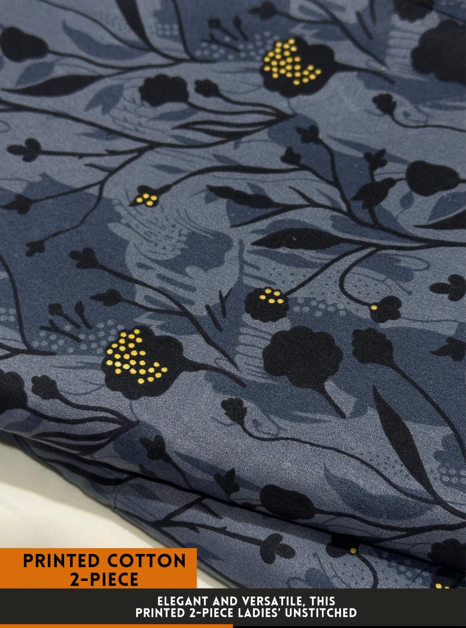 2 Piece All Over Printed cotton Dress