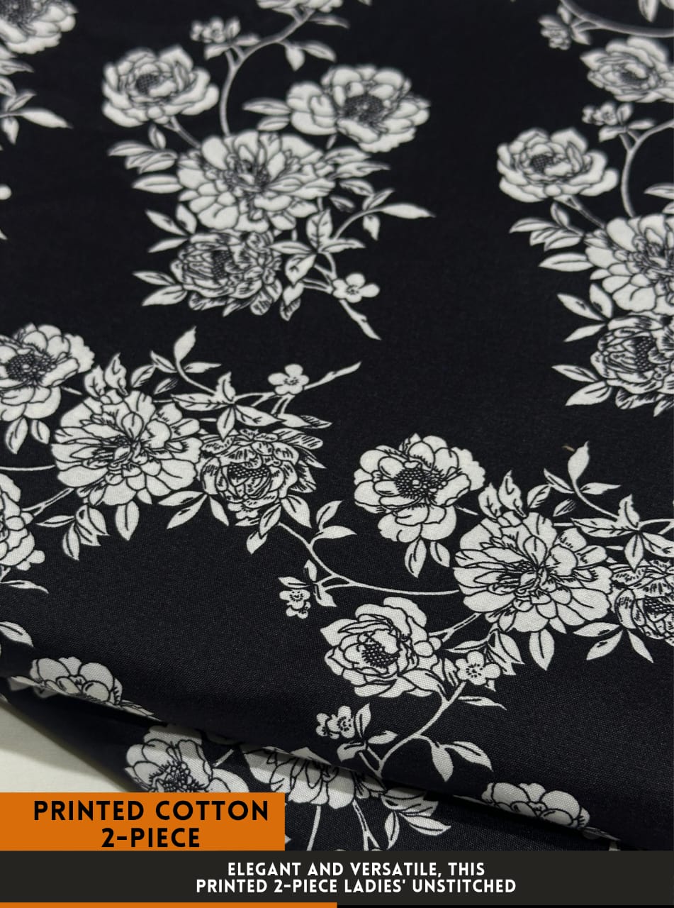 2 Piece All Over Printed cotton Dress