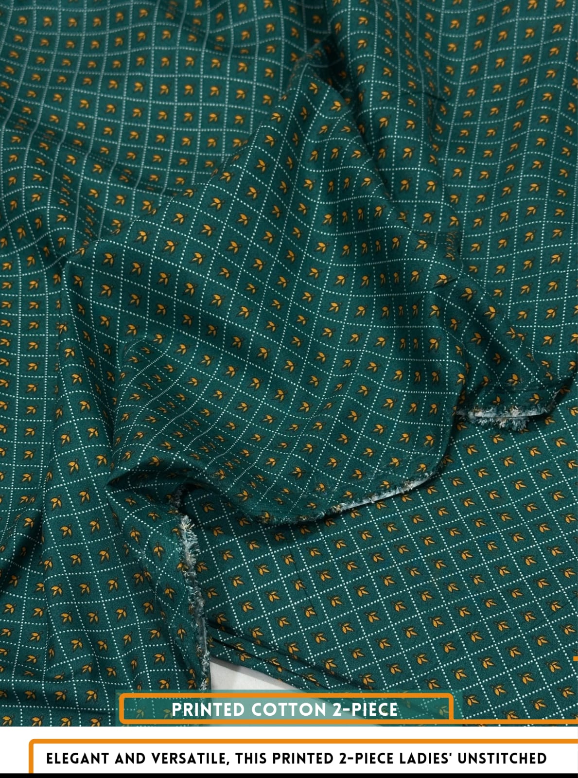 2 Piece All Over Printed cotton Dress