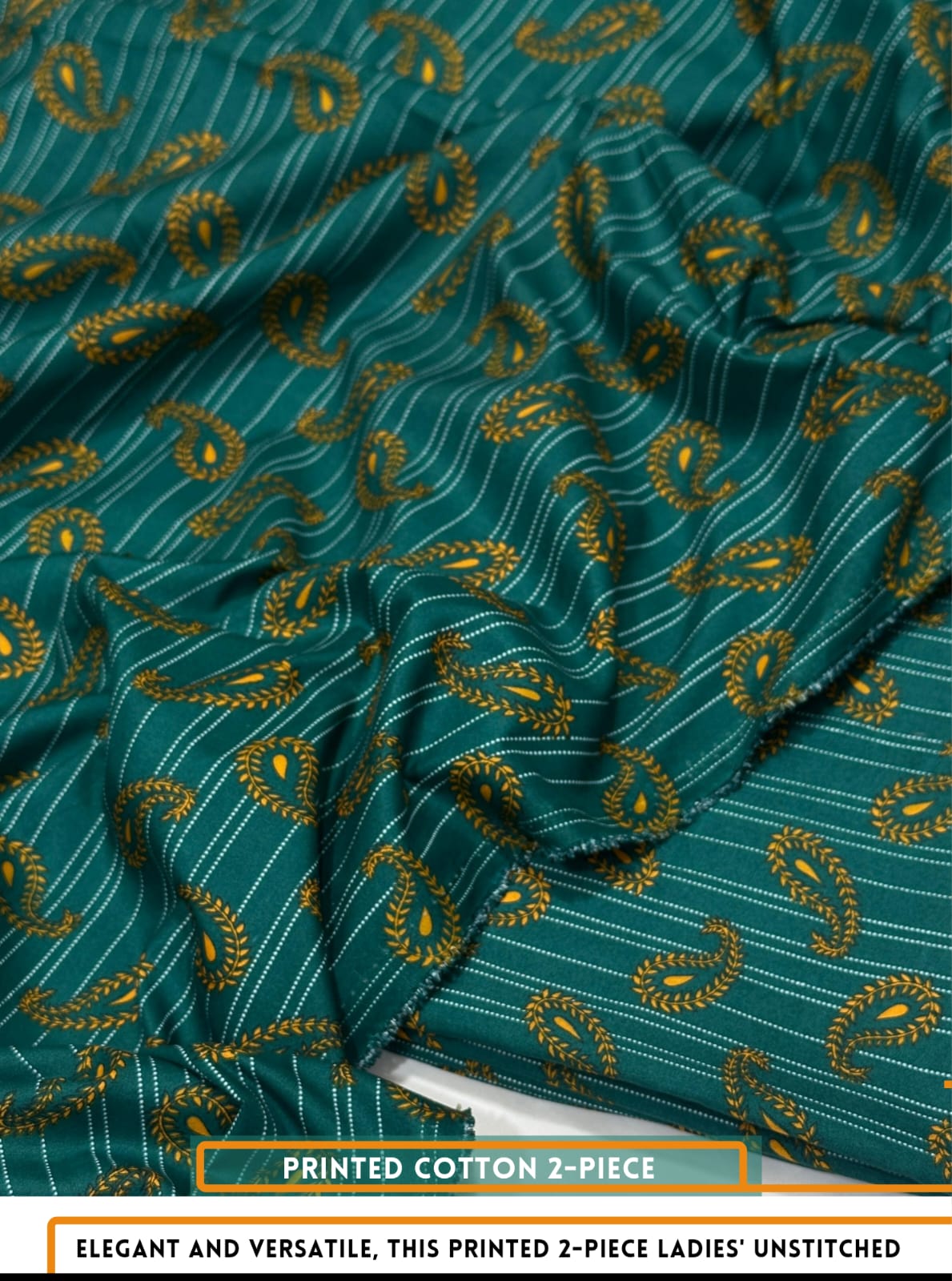 2 Piece All Over Printed cotton Dress