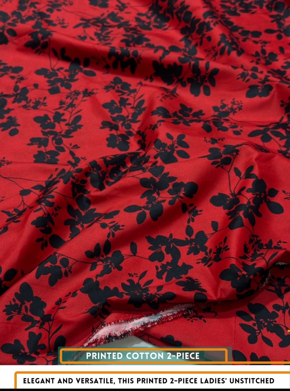 2 Piece All Over Printed cotton Dress