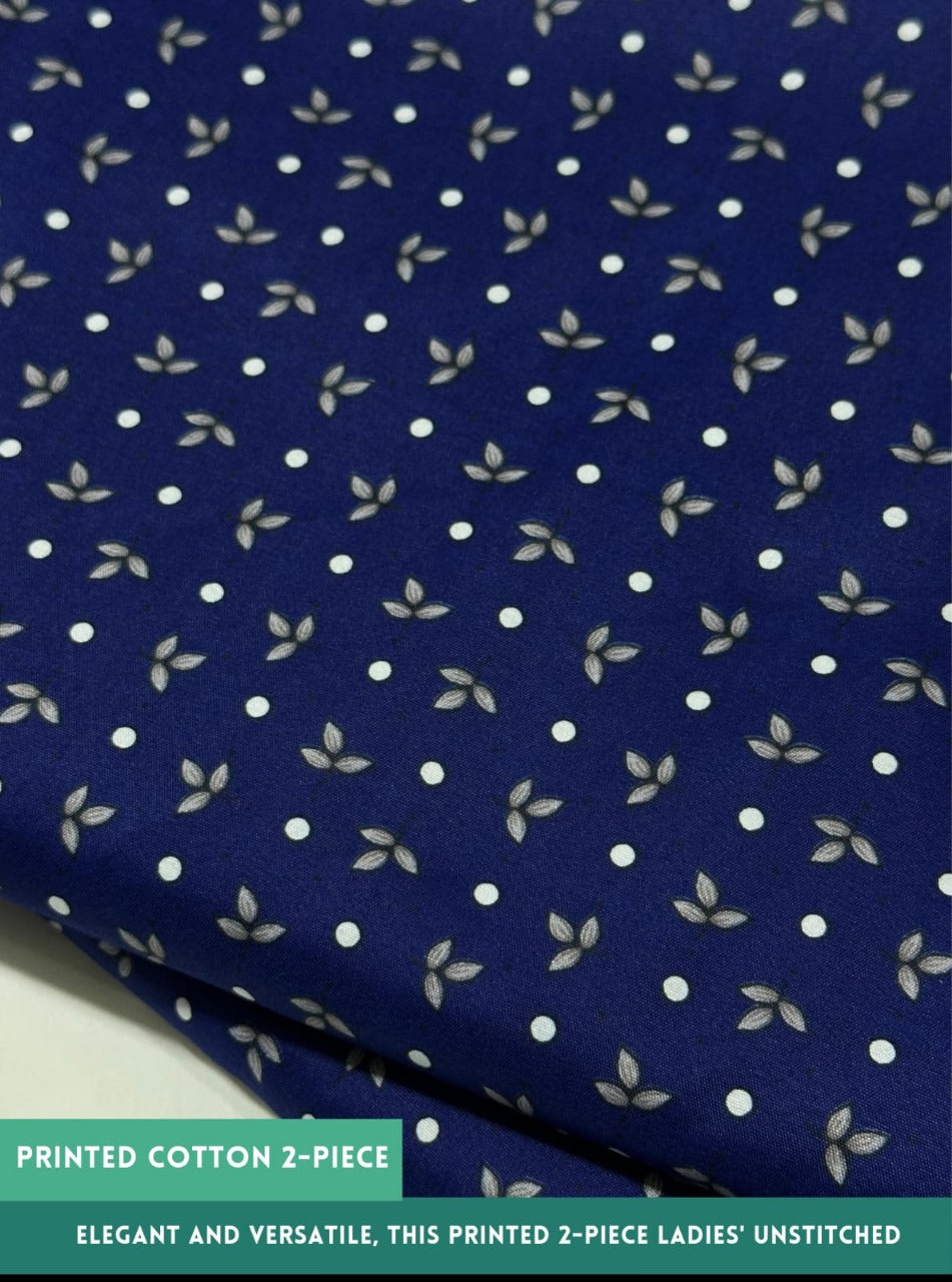 2 Piece All Over Printed cotton Dress