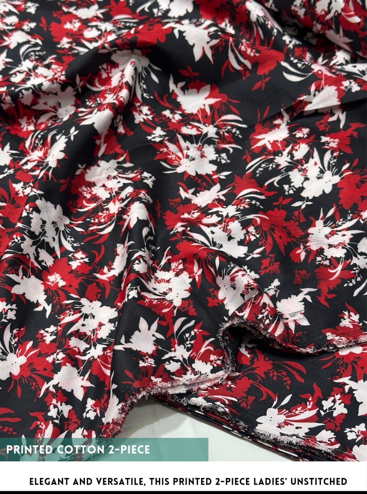 2 Piece All Over Printed cotton Dress