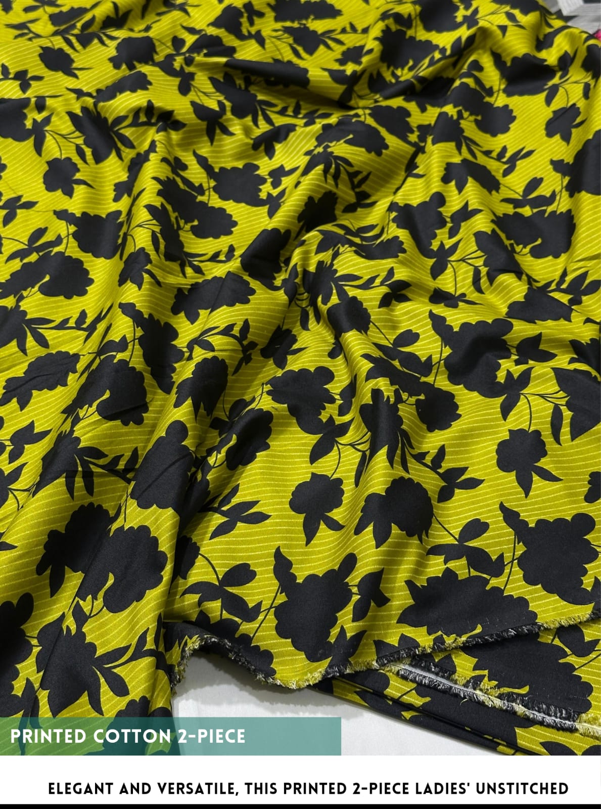 2 Piece All Over Printed cotton Dress