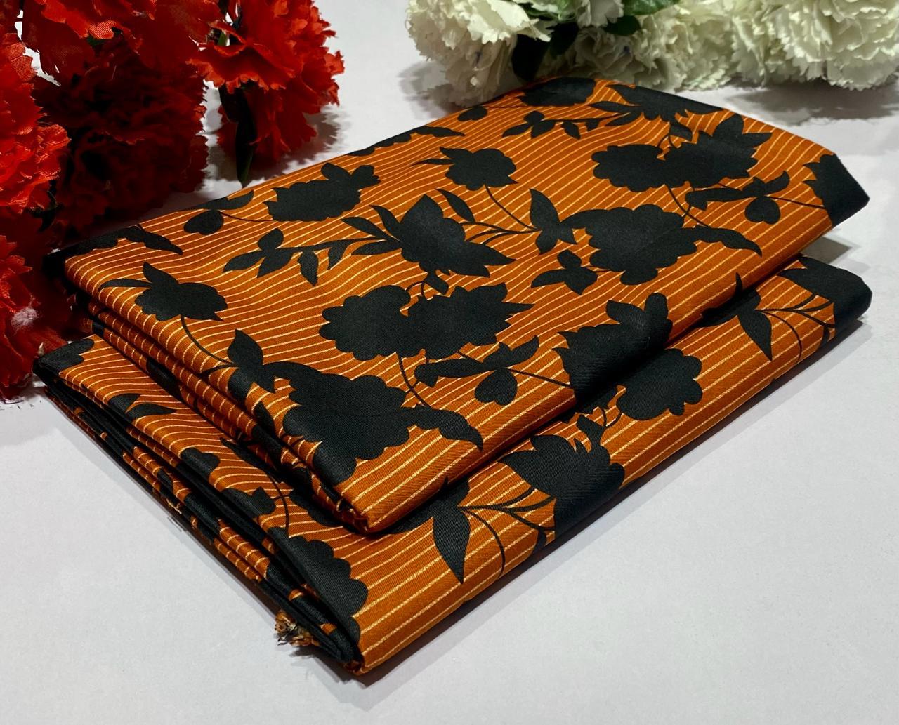 2 Piece All Over Printed cotton Dress