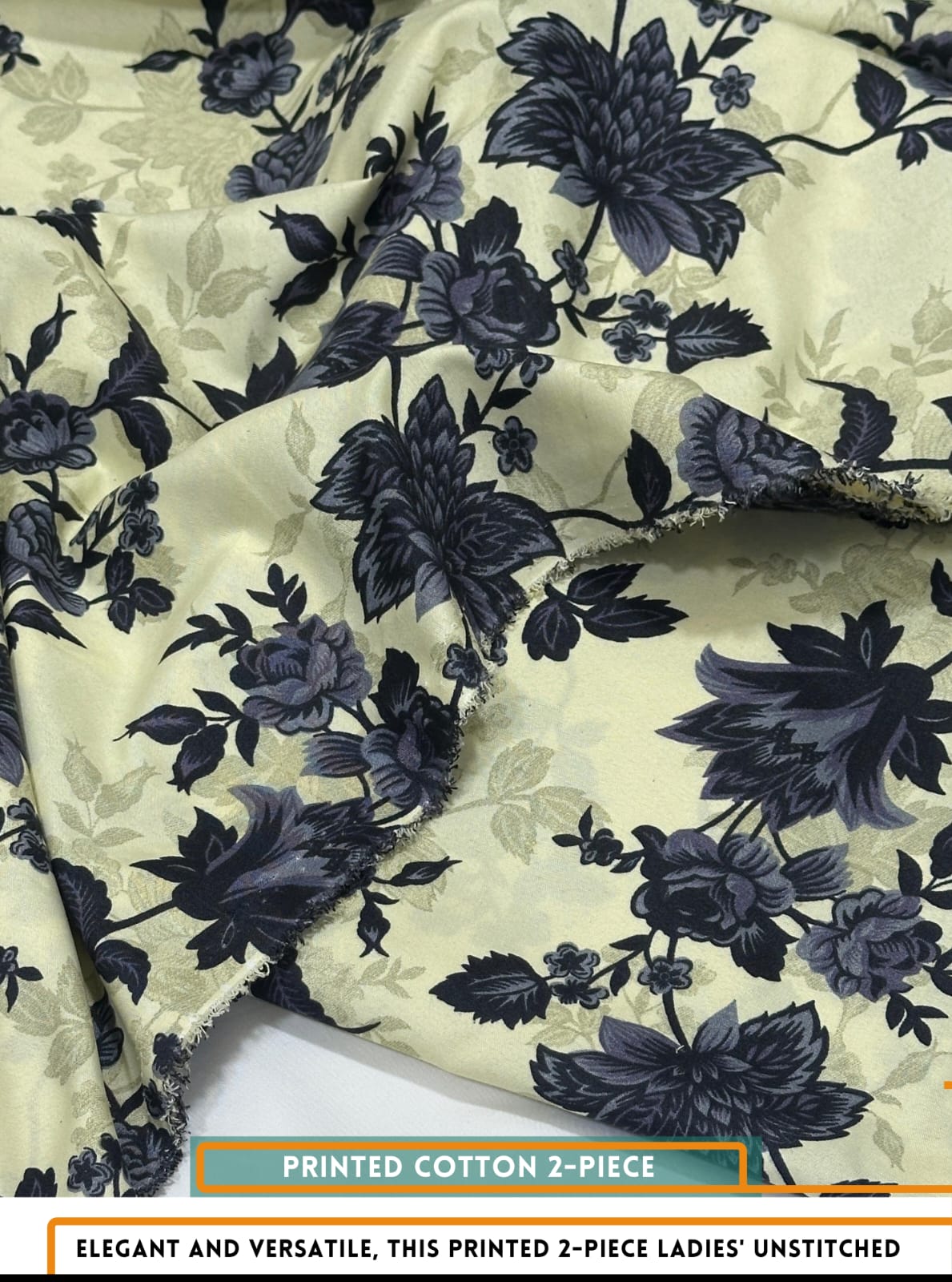 2 Piece All Over Printed cotton Dress