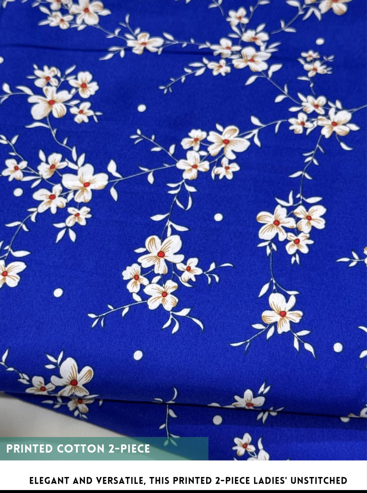 2 Piece All Over Printed cotton Dress