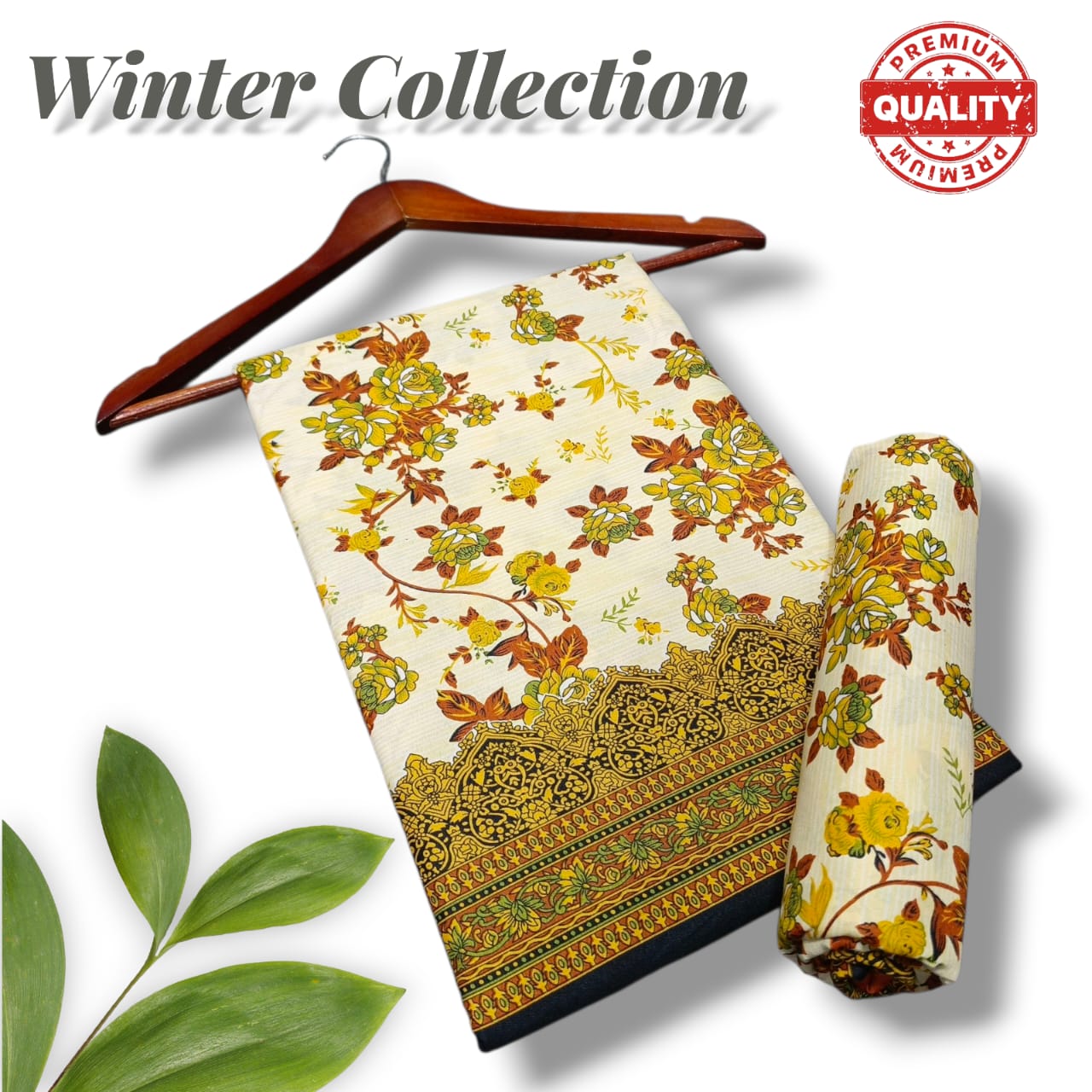 2 Piece All Over Printed cotton Dress