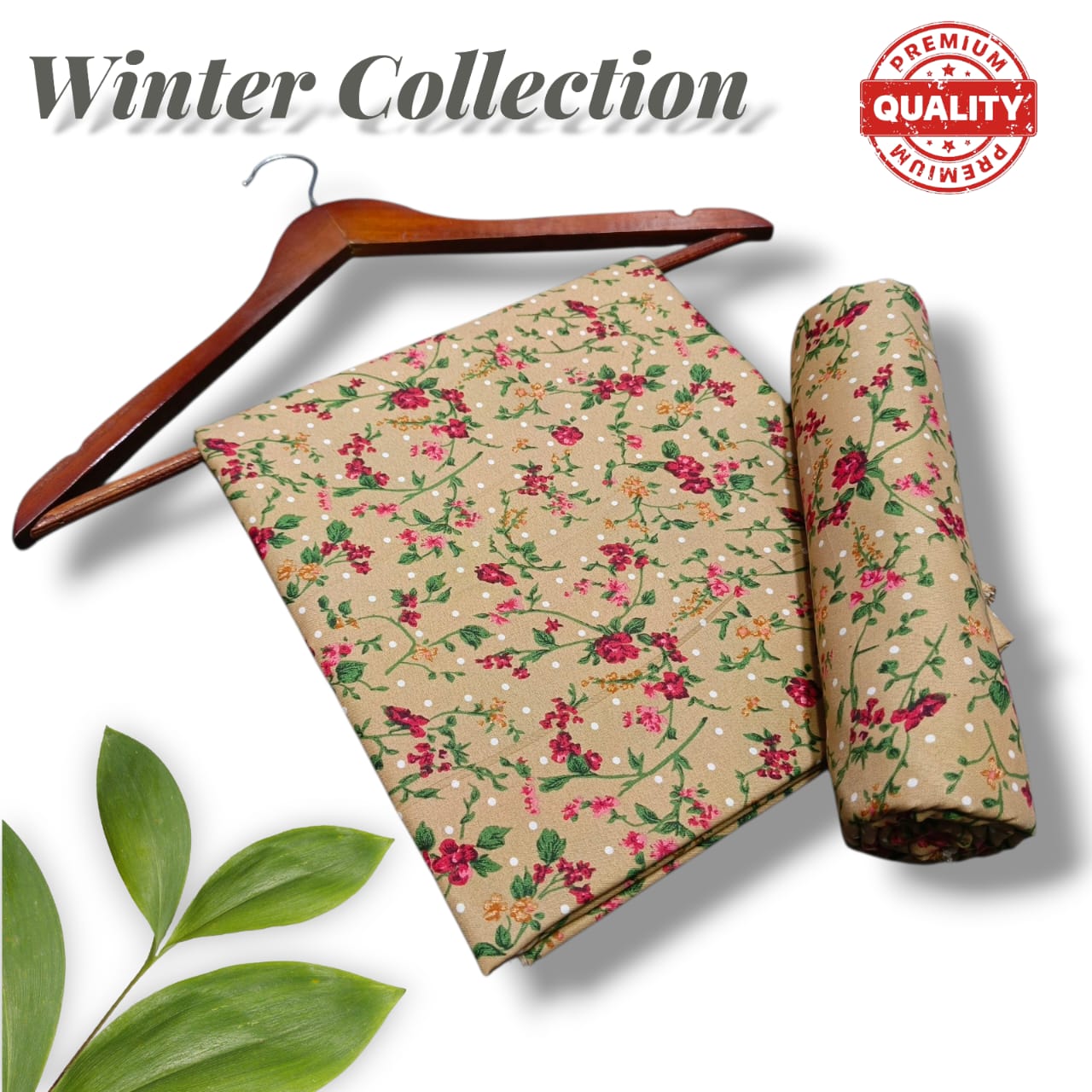 2 Piece All Over Printed cotton Dress