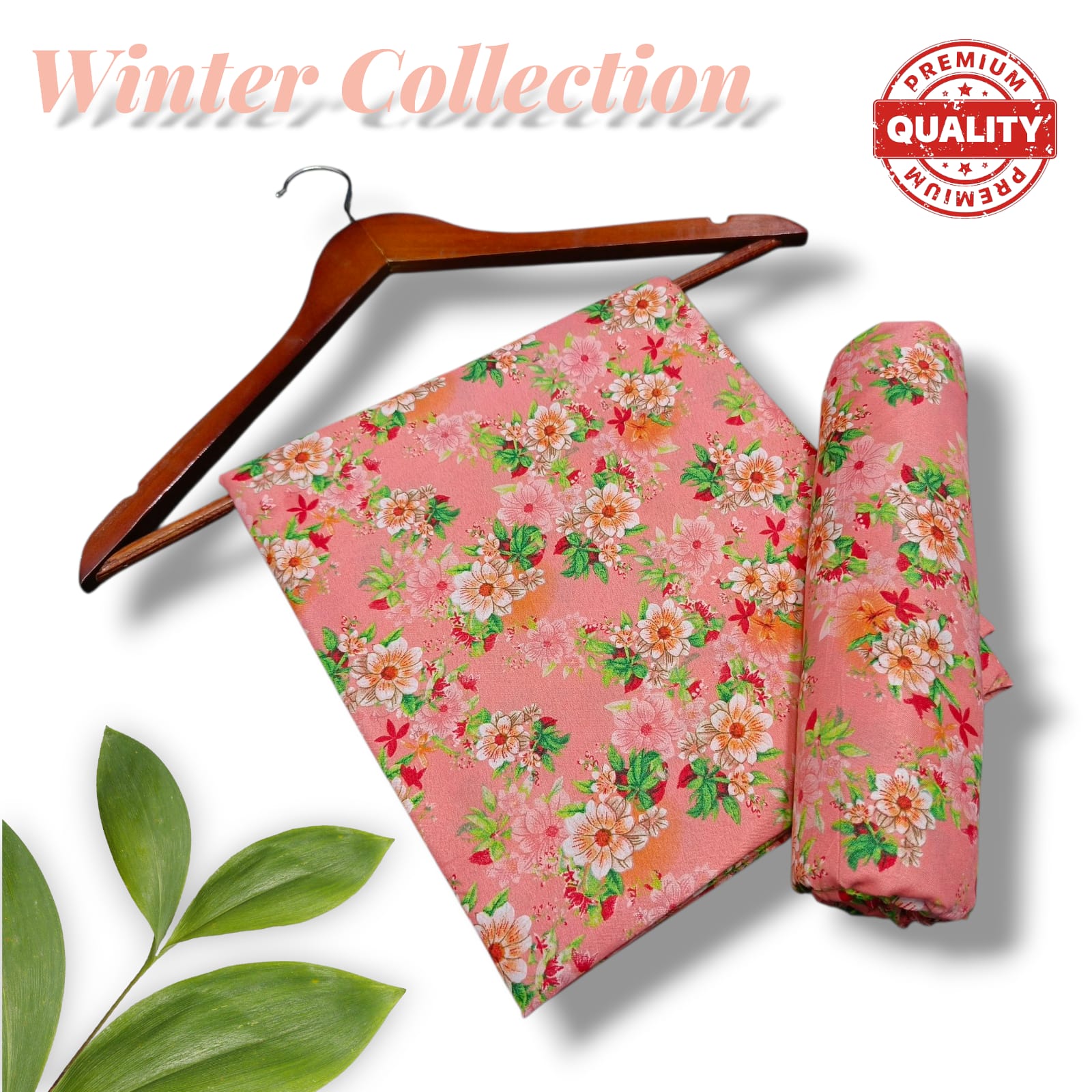 2 Piece All Over Printed cotton Dress