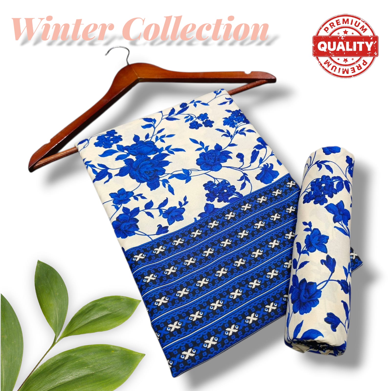 2 Piece All Over Printed cotton Dress