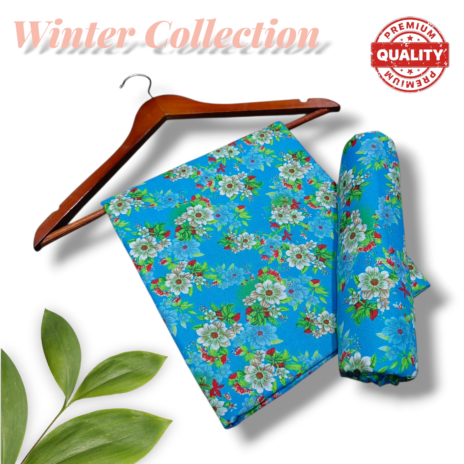 2 Piece All Over Printed cotton Dress