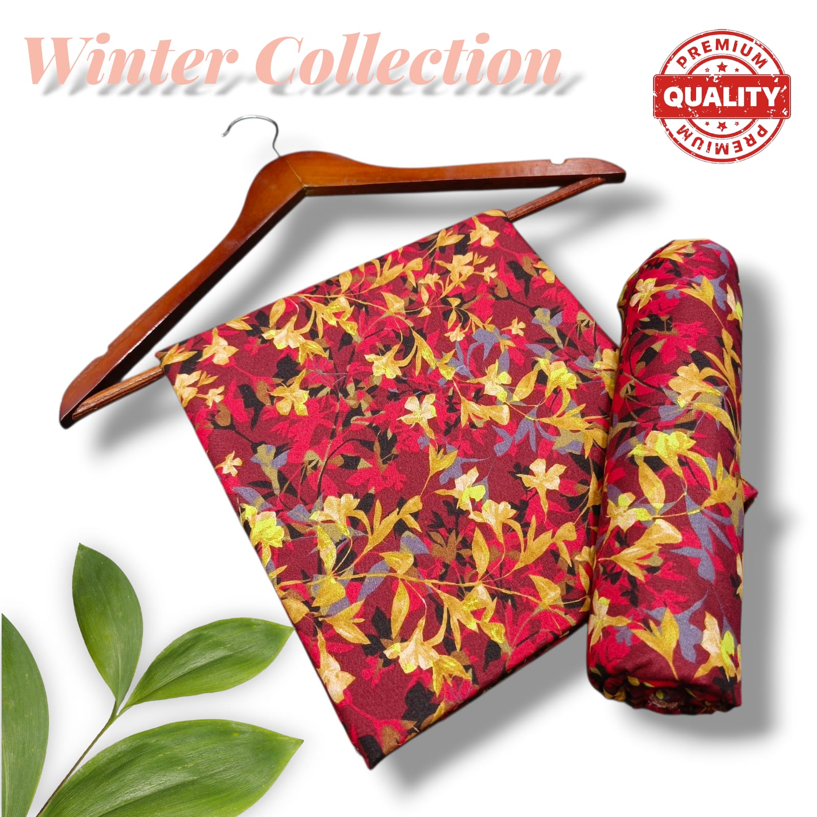 2 Piece All Over Printed cotton Dress