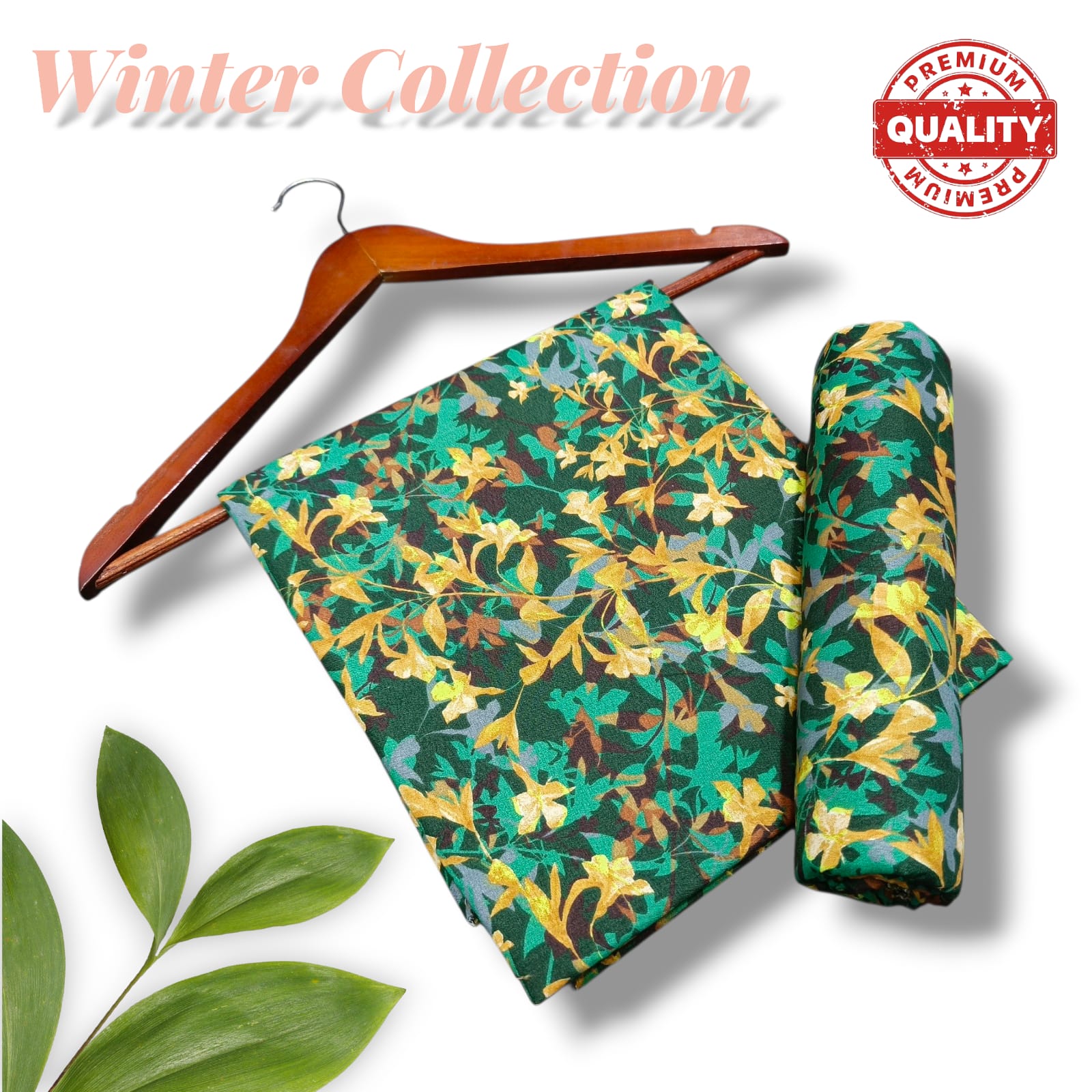 2 Piece All Over Printed cotton Dress