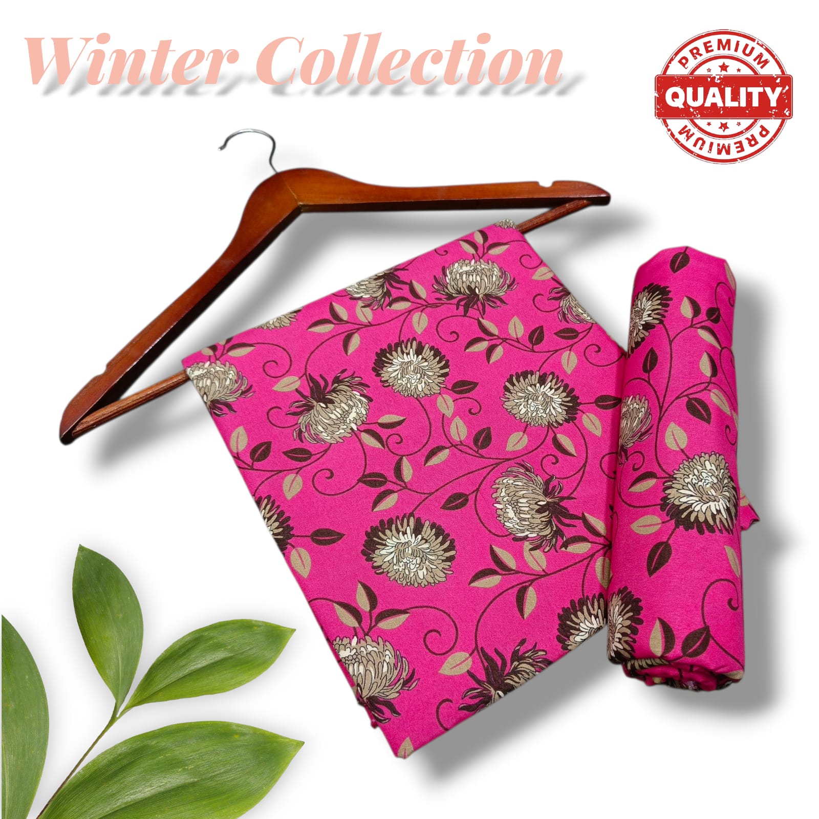 2 Piece All Over Printed cotton Dress