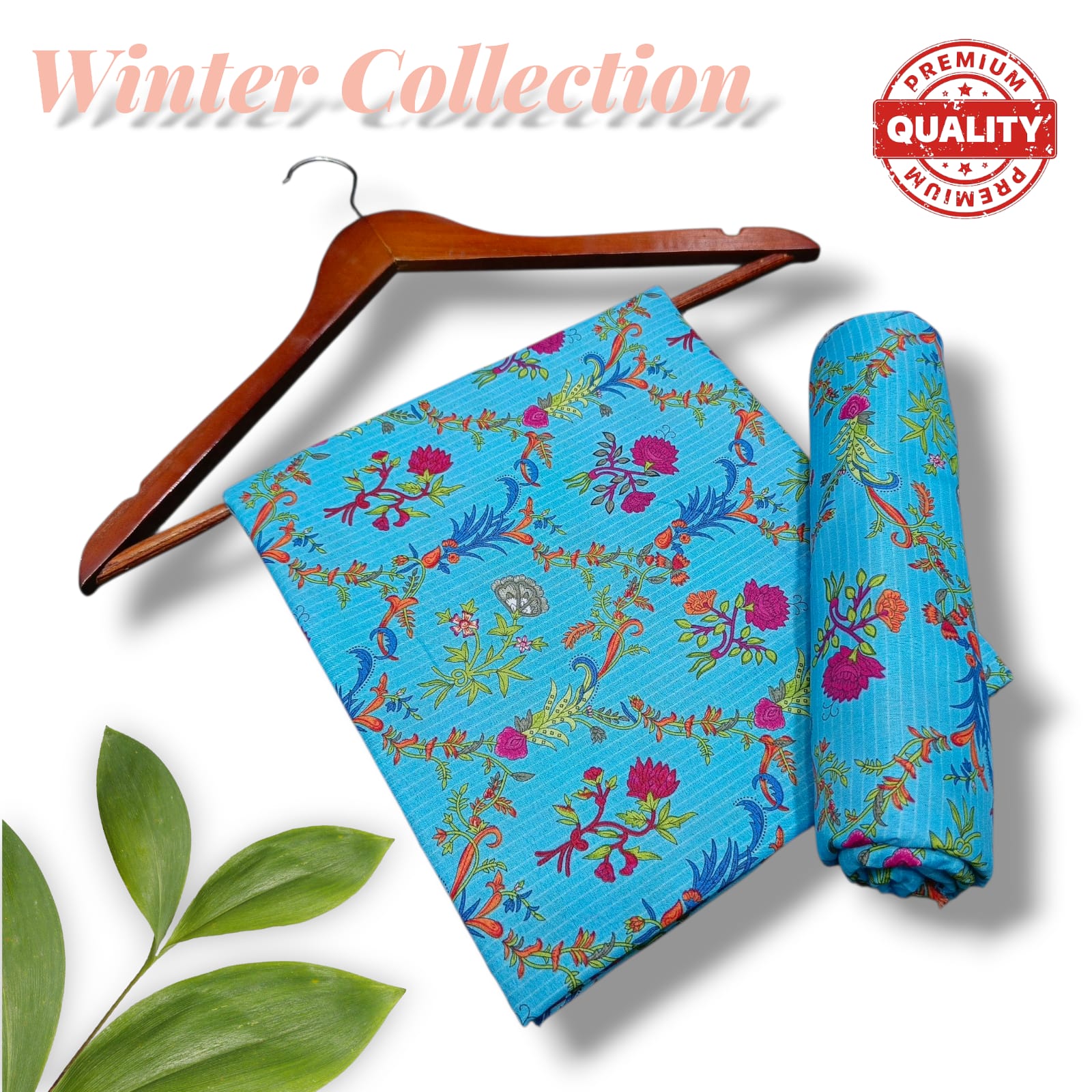 2 Piece All Over Printed cotton Dress