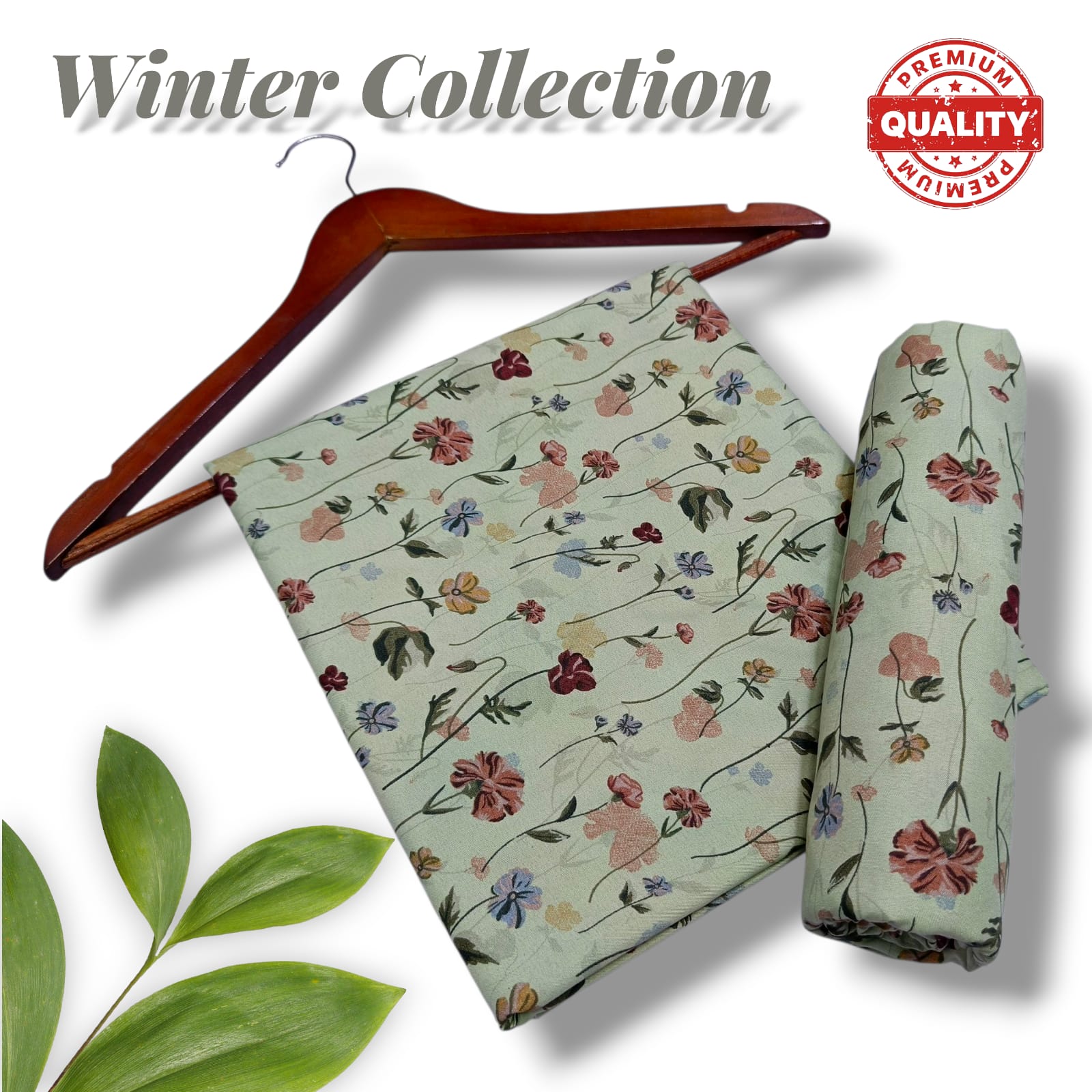 2 Piece All Over Printed cotton Dress