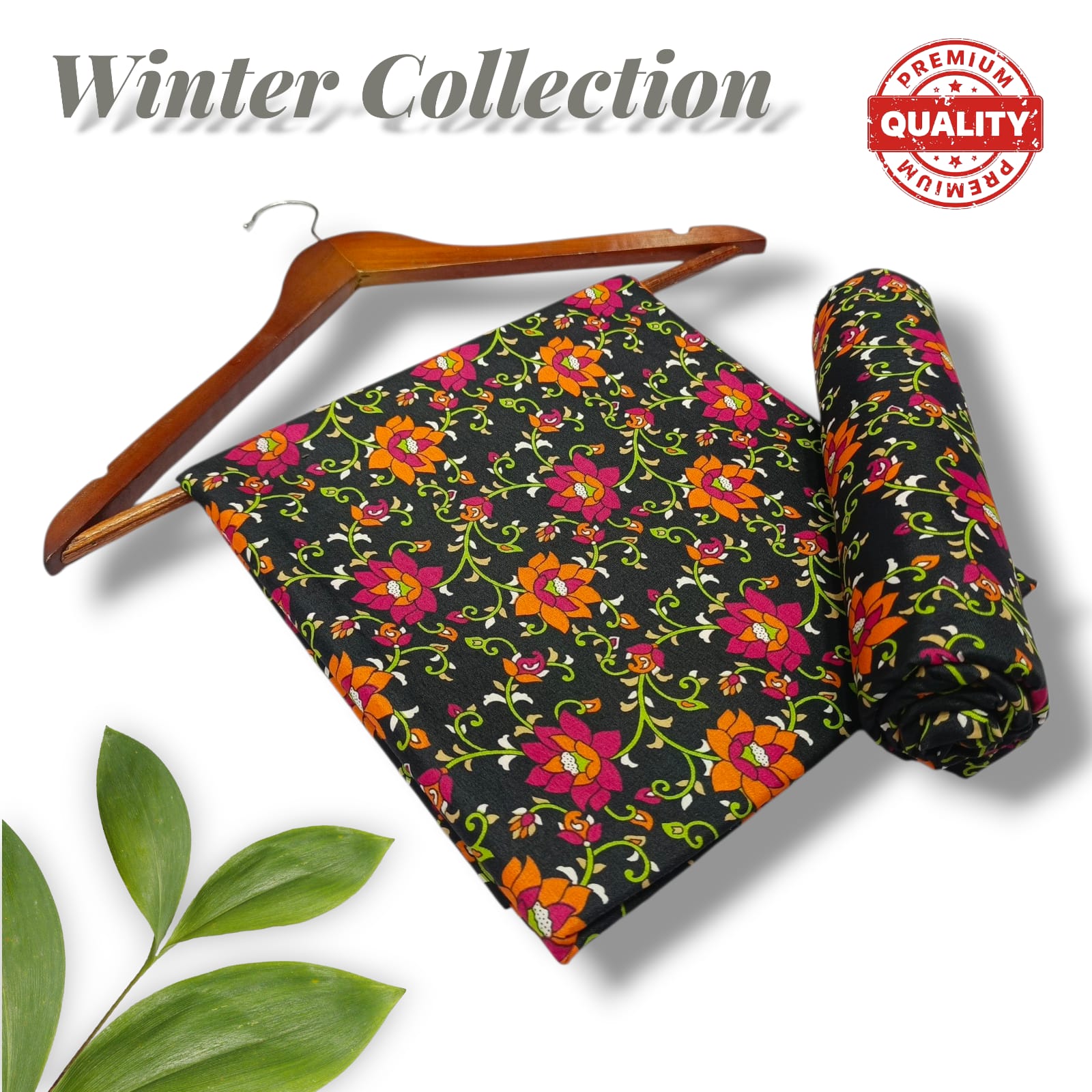 2 Piece All Over Printed cotton Dress