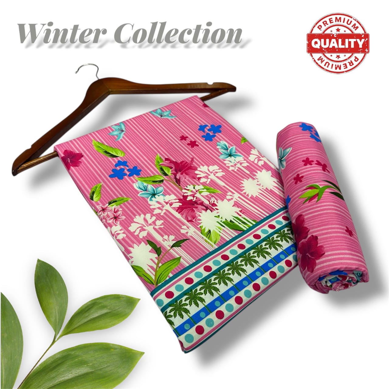 2 Piece All Over Printed cotton Dress