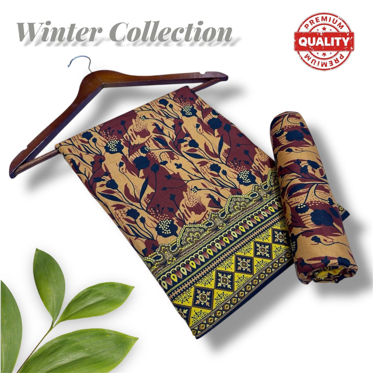 2 Piece All Over Printed cotton Dress