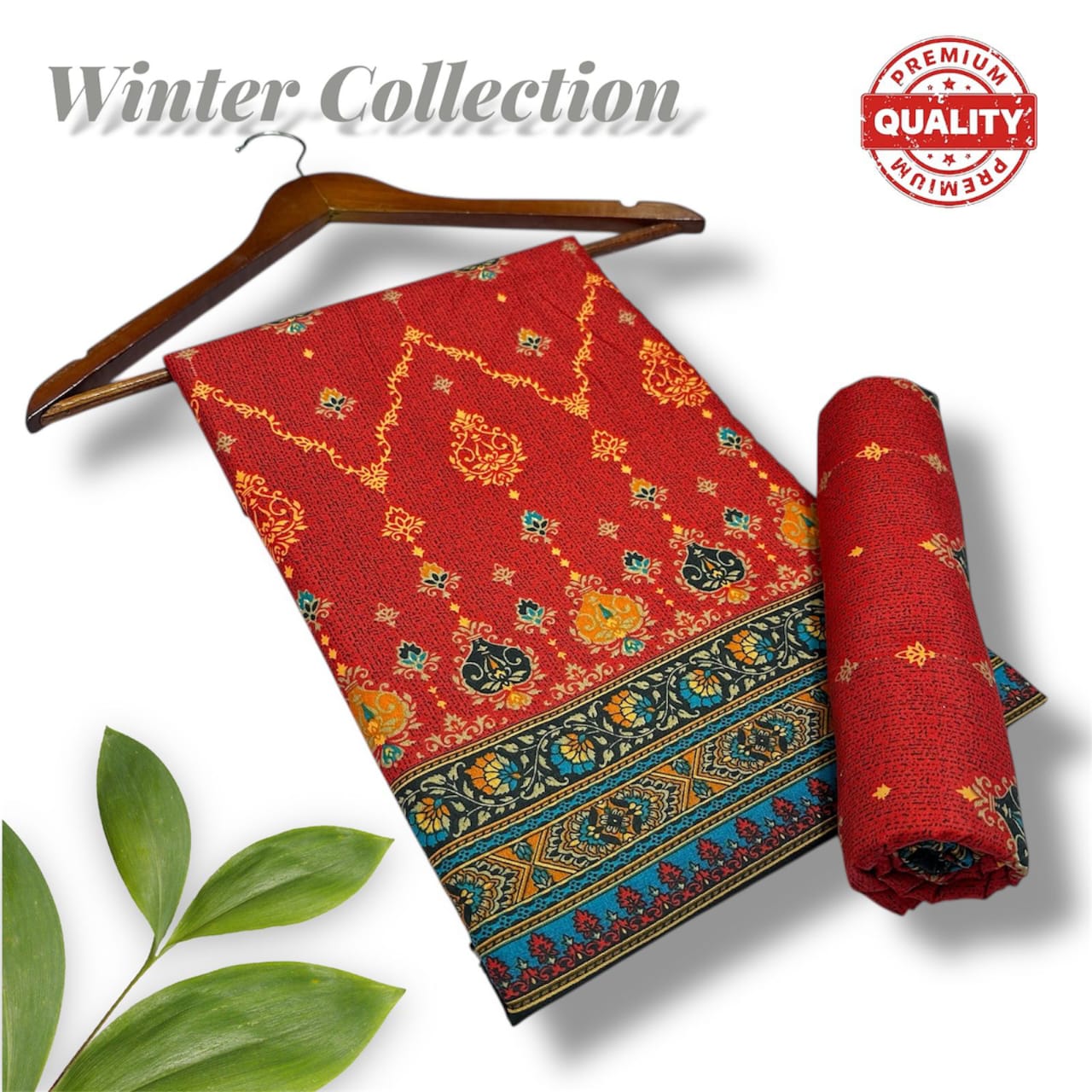 2 Piece All Over Printed cotton Dress