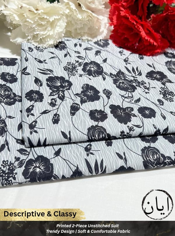 2 Piece All Over Printed cotton Dress