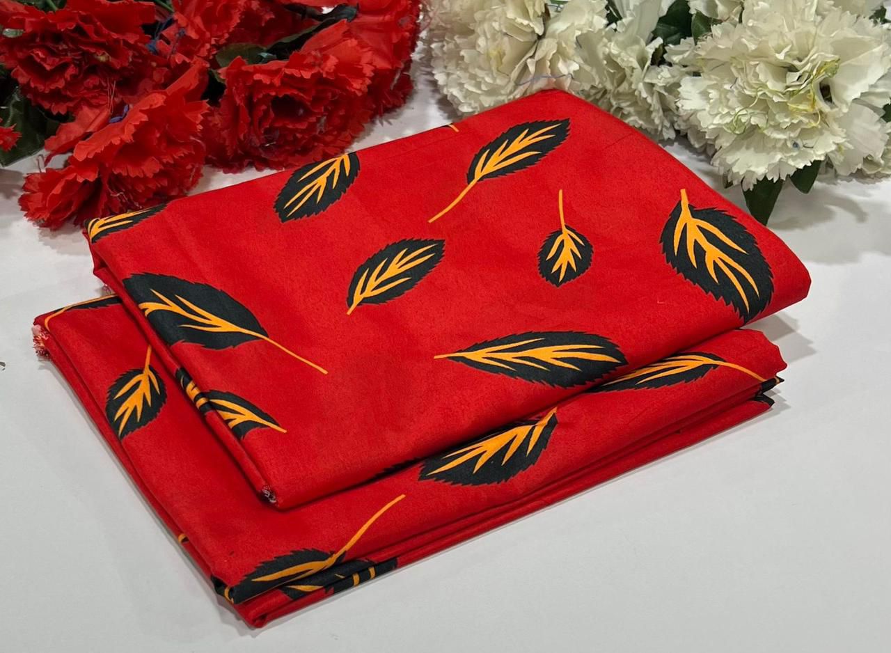 2 Piece All Over Printed cotton Dress