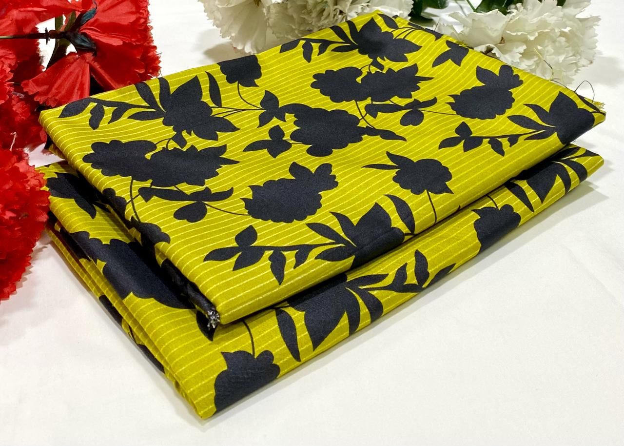 2 Piece All Over Printed cotton Dress