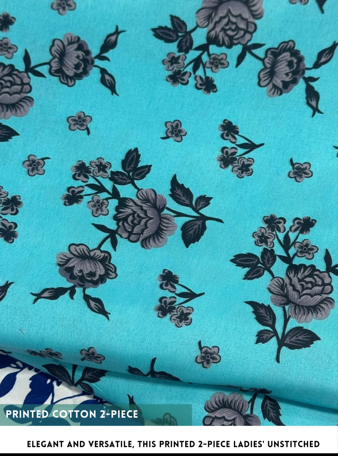 2 Piece Printed Mid Season  cotton