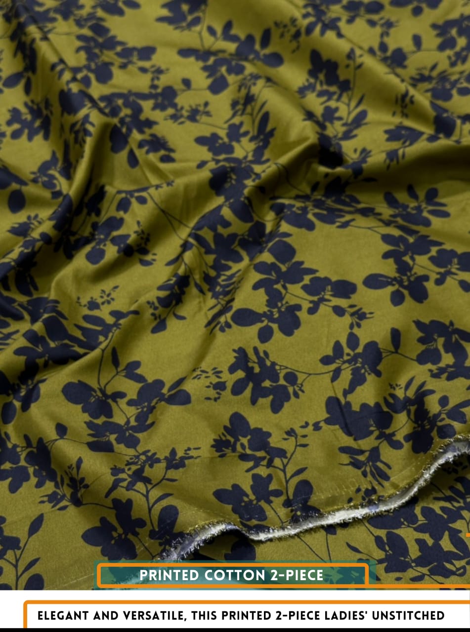 2 Piece All Over Printed cotton Dress