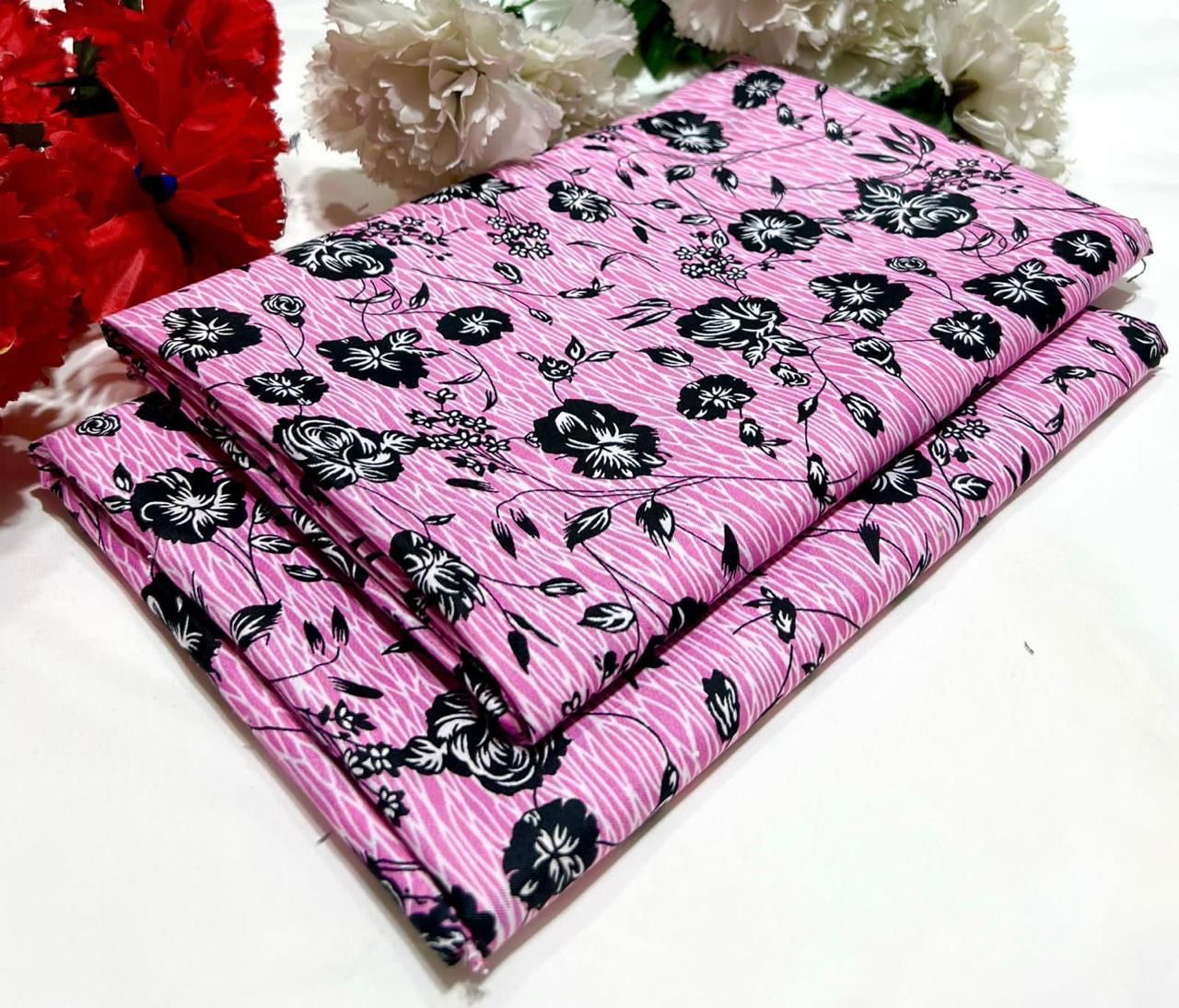 2 Piece All Over Printed cotton Dress