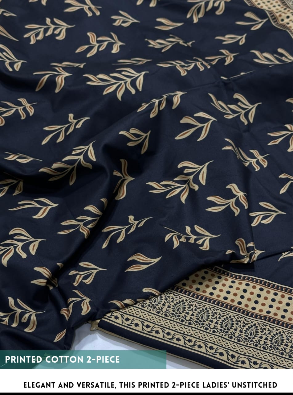 2 Piece All Over Printed cotton Dress