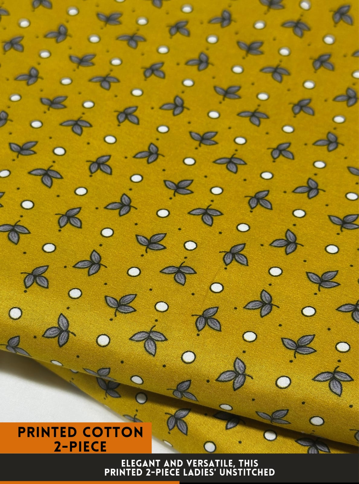 2 Piece All Over Printed cotton Dress