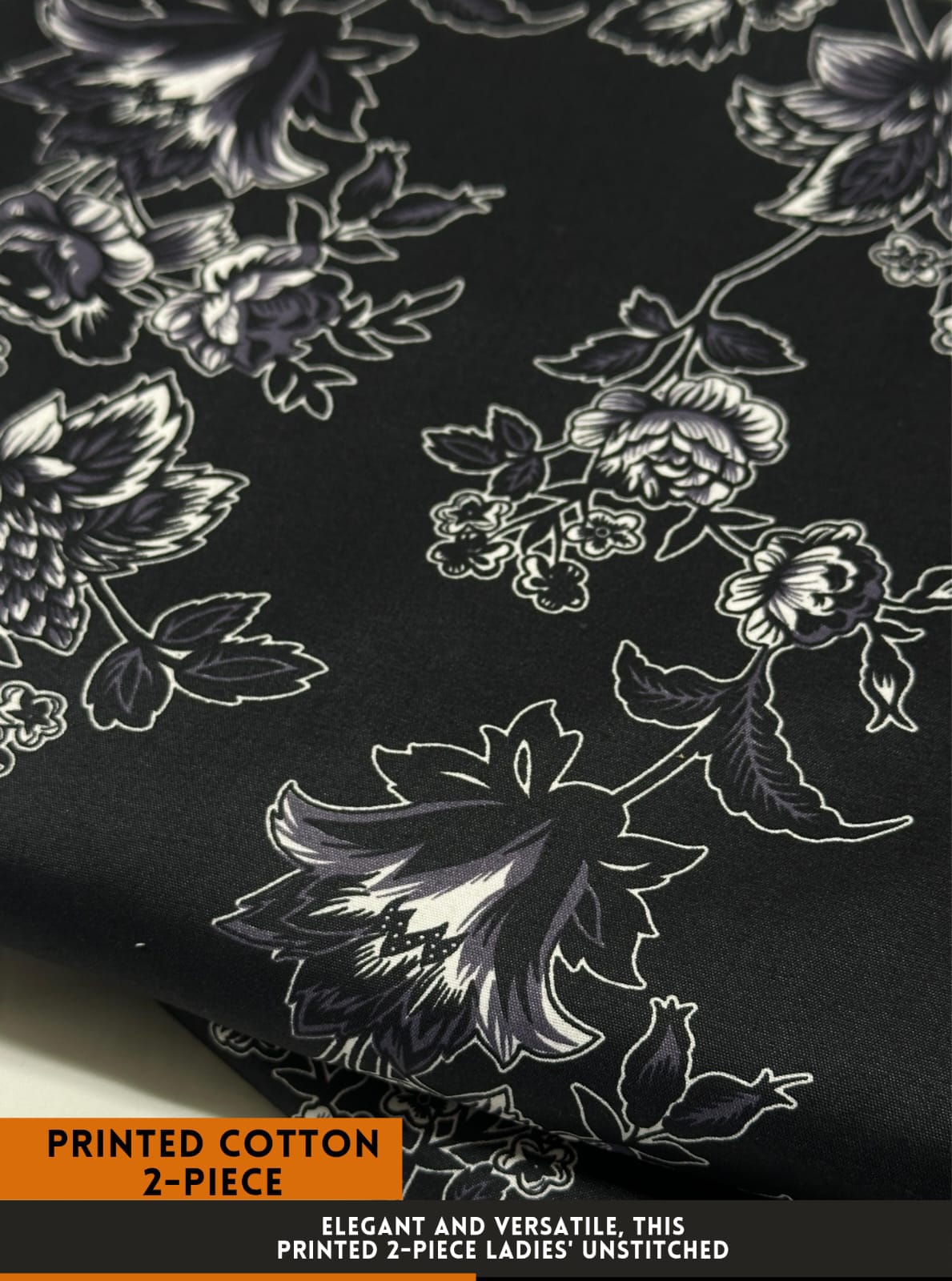 2 Piece All Over Printed cotton Dress