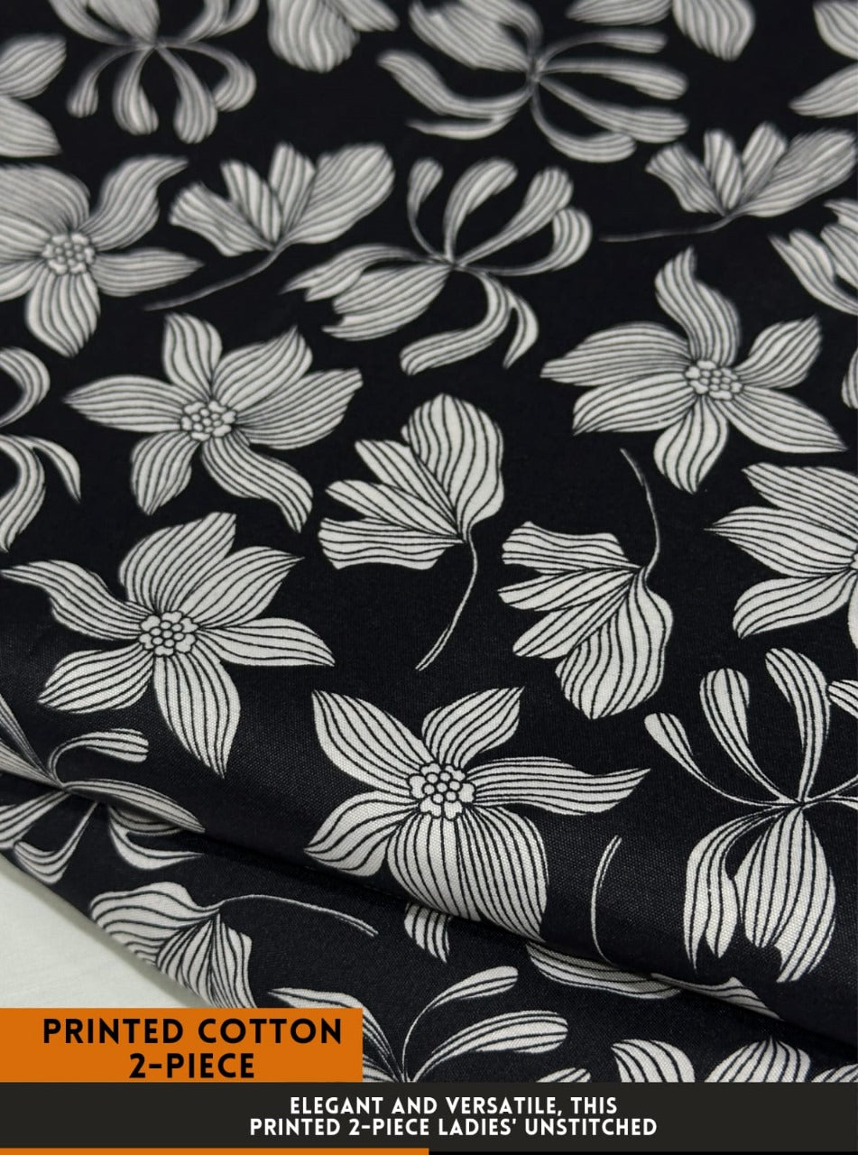 2 Piece All Over Printed cotton Dress