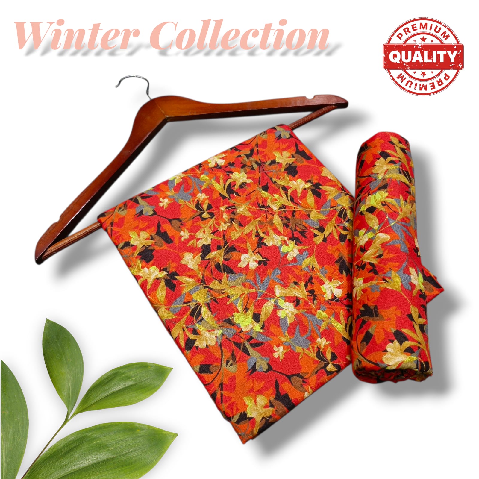 2 Piece All Over Printed cotton Dress