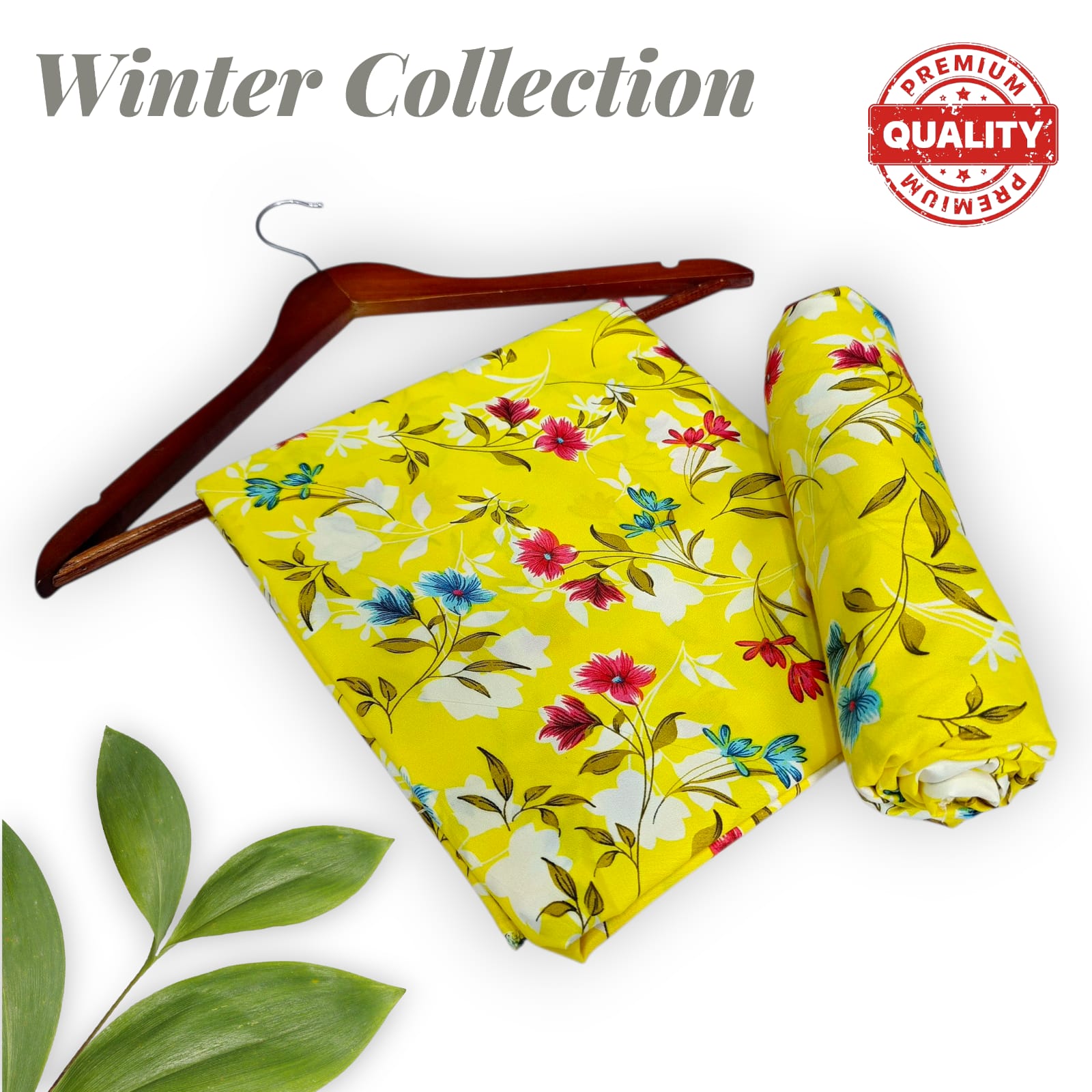 2 Piece All Over Printed cotton Dress