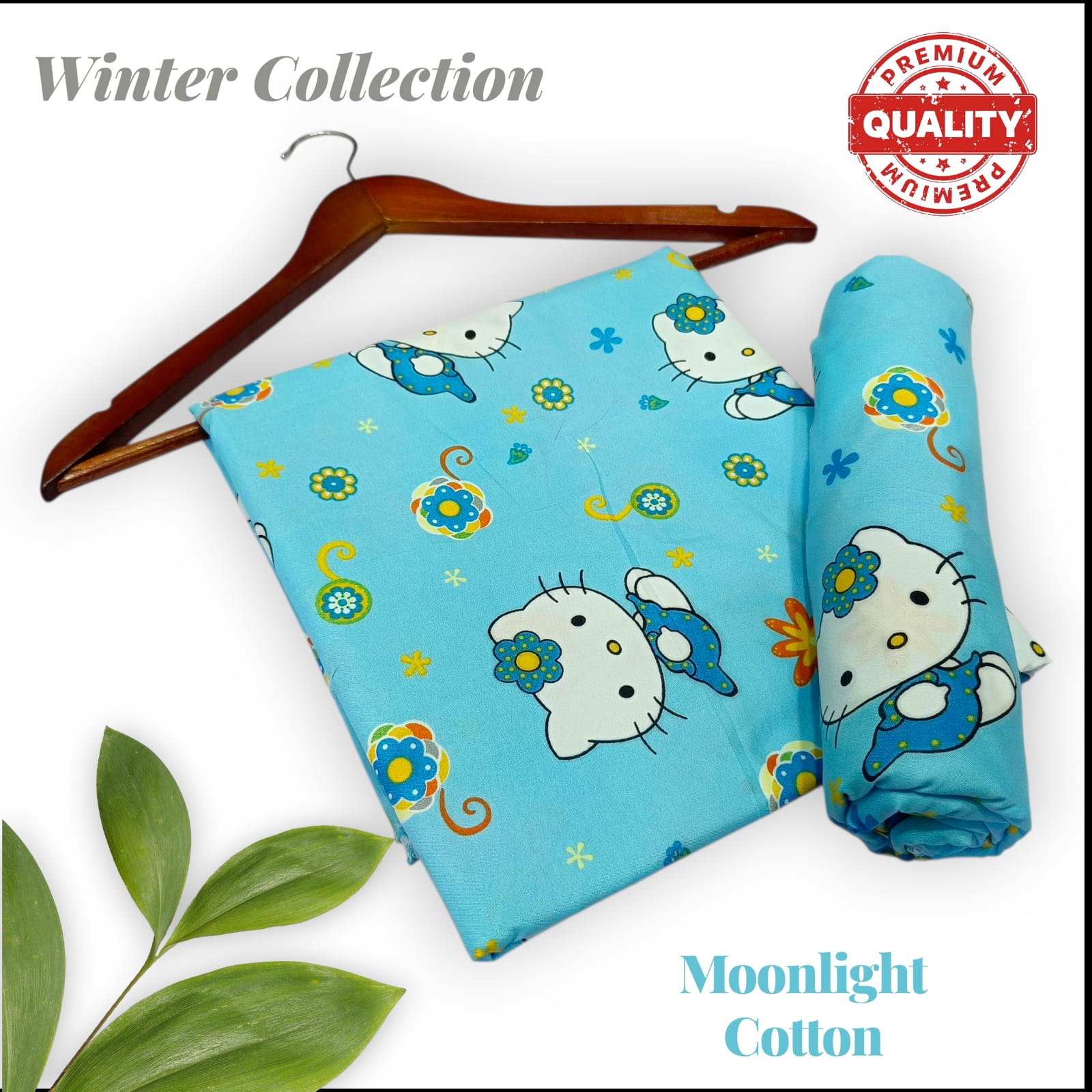 2 Piece All Over Printed cotton Dress