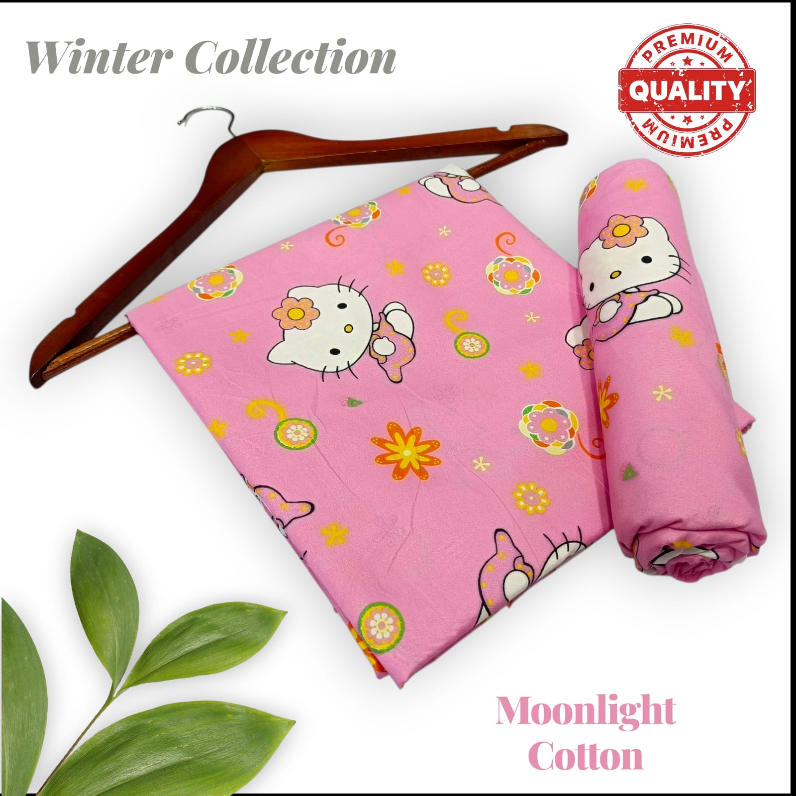 2 Piece All Over Printed cotton Dress