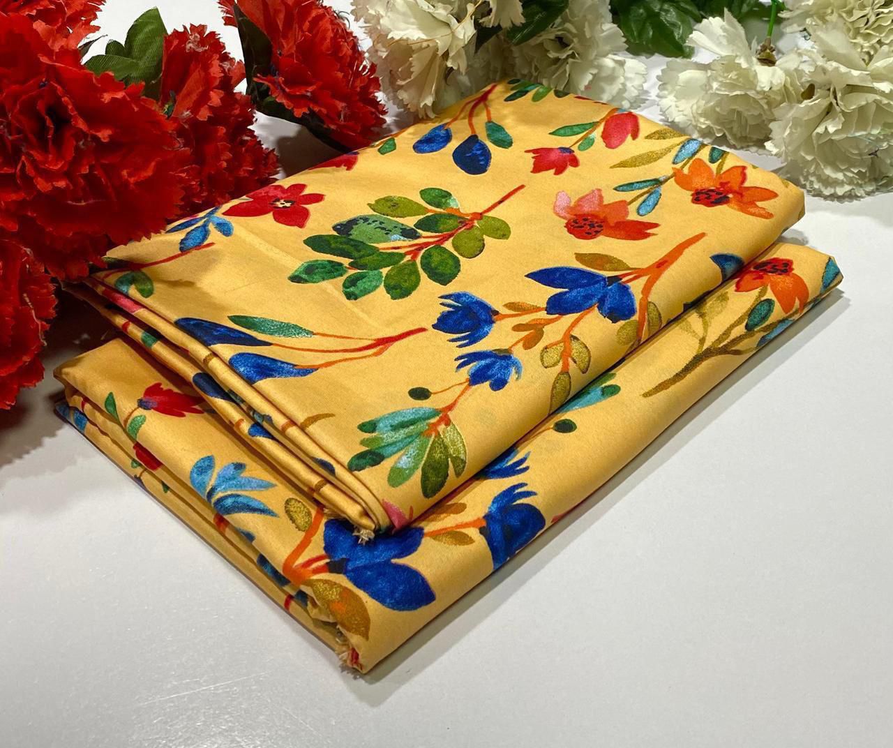 2 Piece All Over Printed cotton Dress