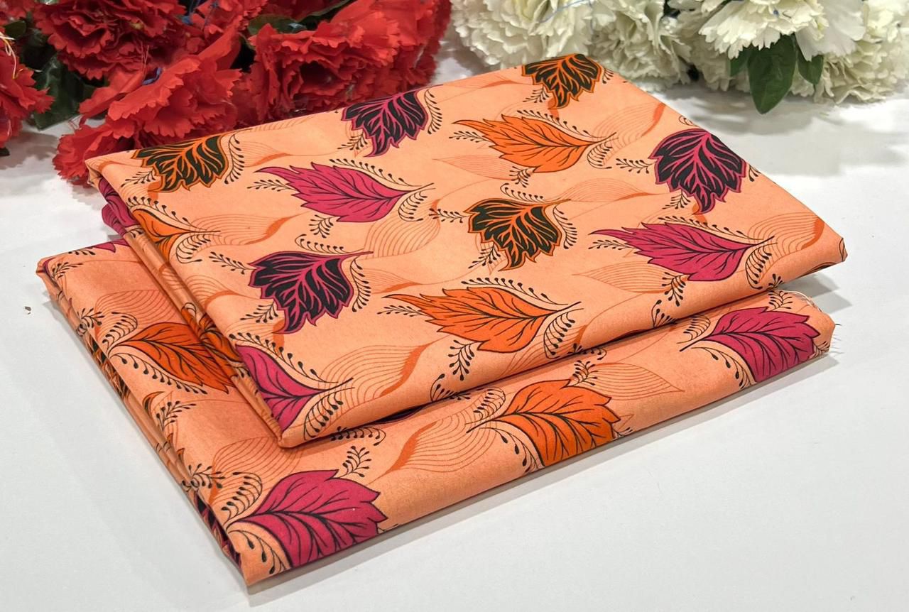 2 Piece All Over Printed cotton Dress